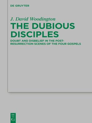 cover image of The Dubious Disciples